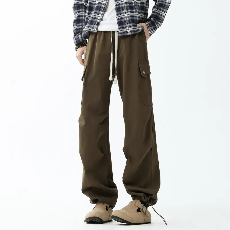 NOAHGIGI Cargo Pants Unisex Beige-14
