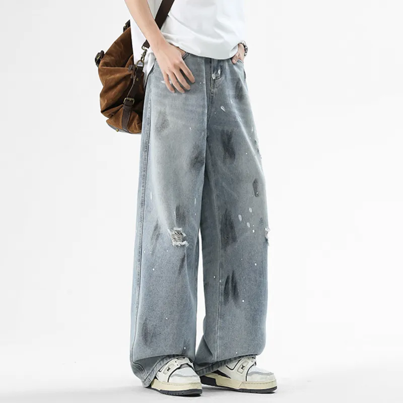 NOAHGIGI Jeans Unisex Light Blue-5