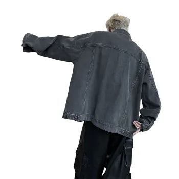 NOAHGIGI Jackets Coats Unisex Dark Gray