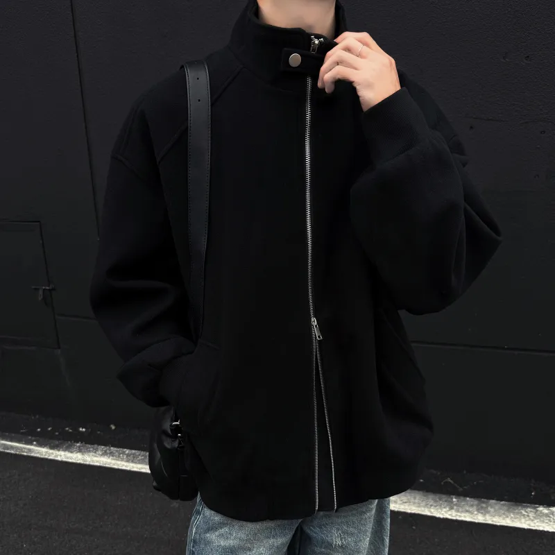 NOAHGIGI Jackets Coats Unisex Black-4