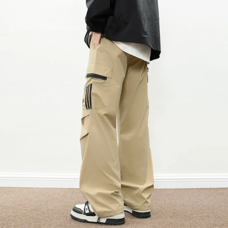 NOAHGIGI Cargo Pants Unisex Dark Gray-14