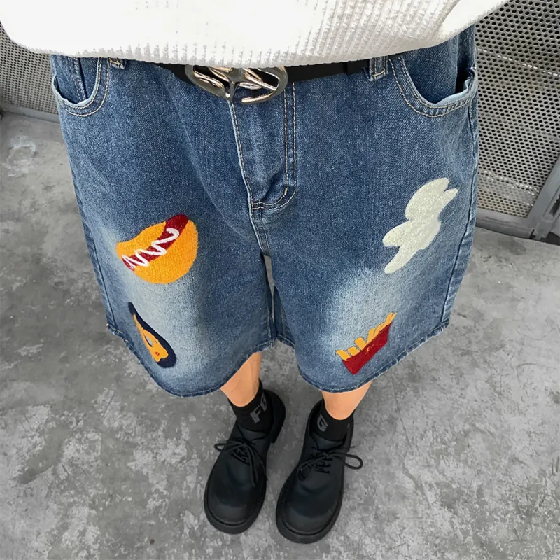 NOAHGIGI Denim Shorts Unisex-8