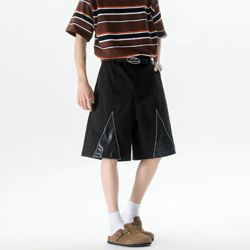 NOAHGIGI Casual Shorts Unisex Black-5