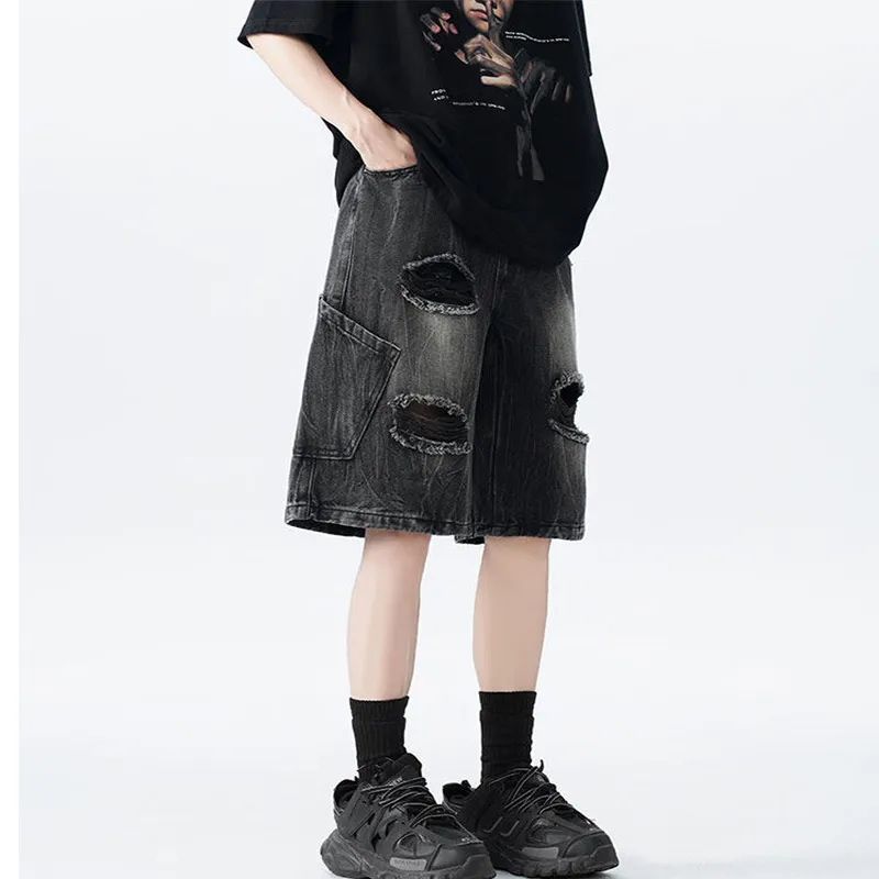NOAHGIGI Denim Shorts Unisex-2