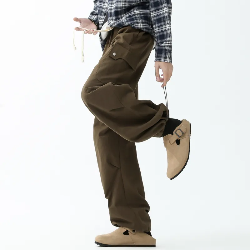 NOAHGIGI Cargo Pants Unisex Beige-15