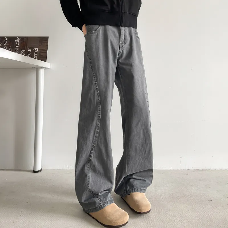 WELTER EXPERIMENT Jeans Unisex Gray-3