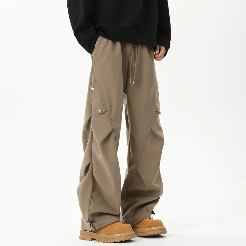 NOAHGIGI Casual Pants Unisex Khaki-3