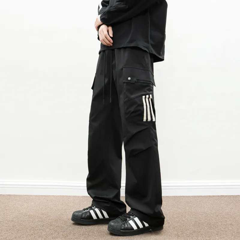 NOAHGIGI Cargo Pants Unisex Dark Gray-3