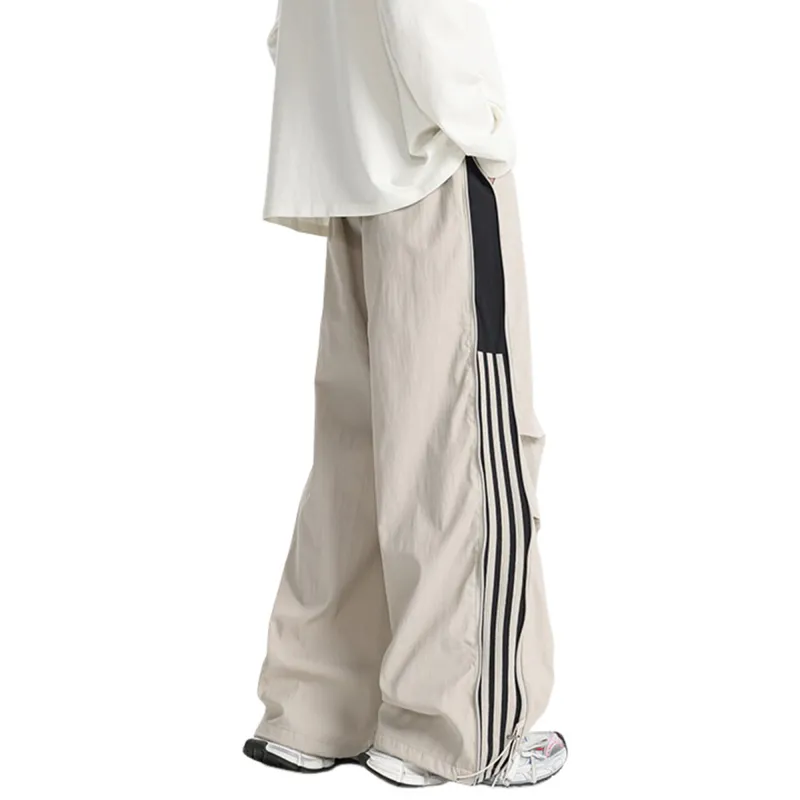 TESTUNG Casual Floor Length Wide Leg Design Luxury Streetwear Pants Unisex-11
