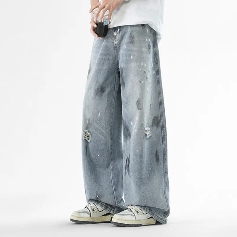 NOAHGIGI Jeans Unisex Light Blue-3