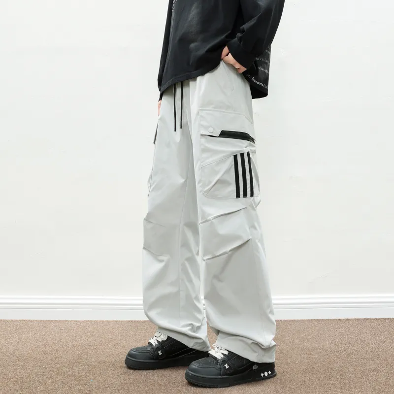 NOAHGIGI Cargo Pants Unisex Dark Gray-11