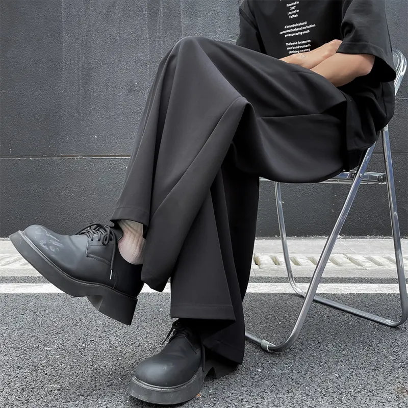 NOAHGIGI Casual Pants Unisex Black-4