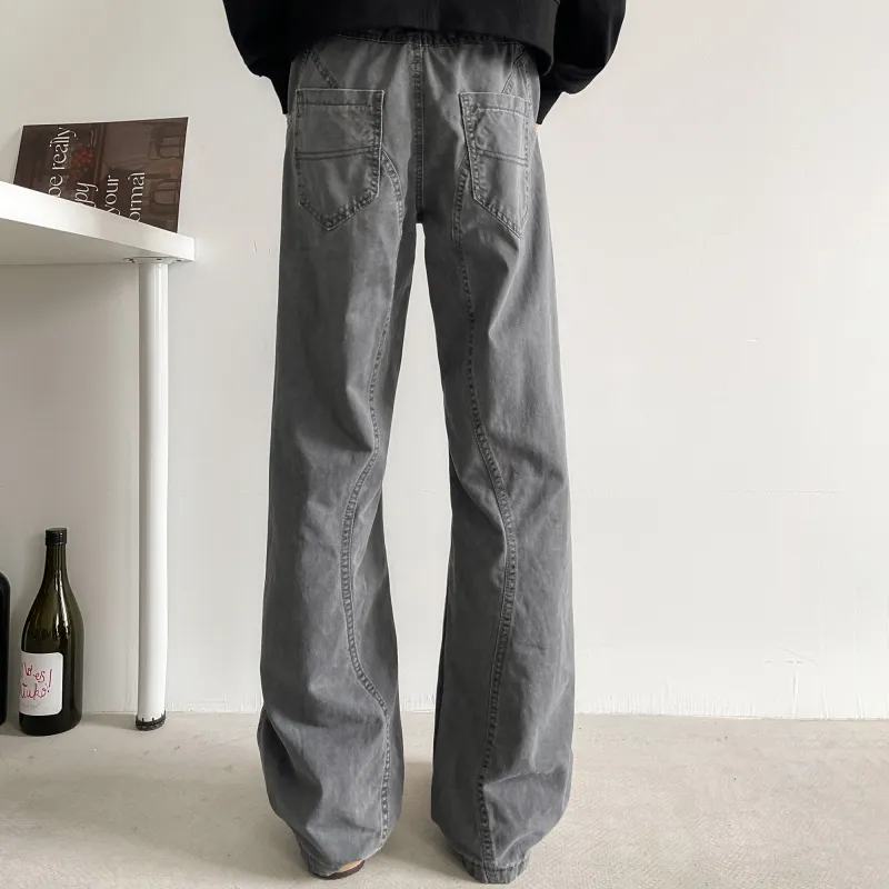 WELTER EXPERIMENT Jeans Unisex Gray-1