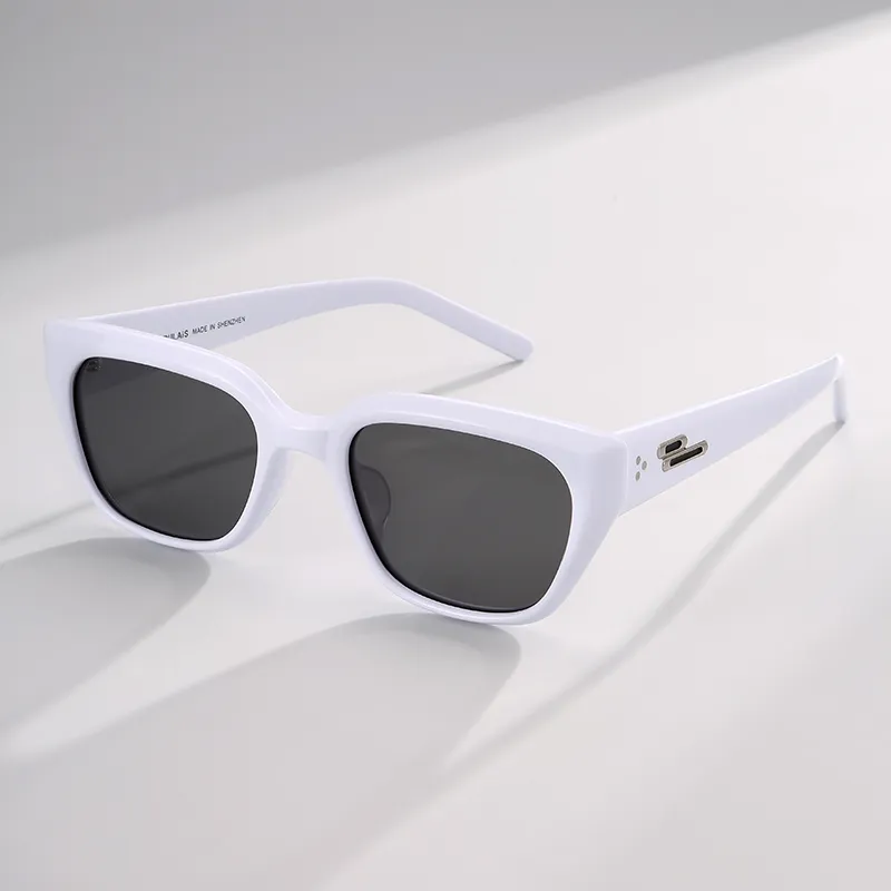 PULAIS TR/Memory Plastic Cat Eye Sunglasses Unisex-4
