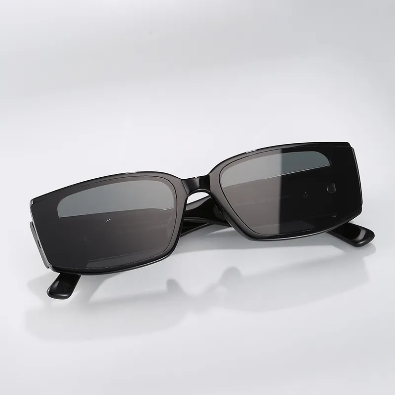 PULAIS Plate Frame Square Sunglasses Unisex-6