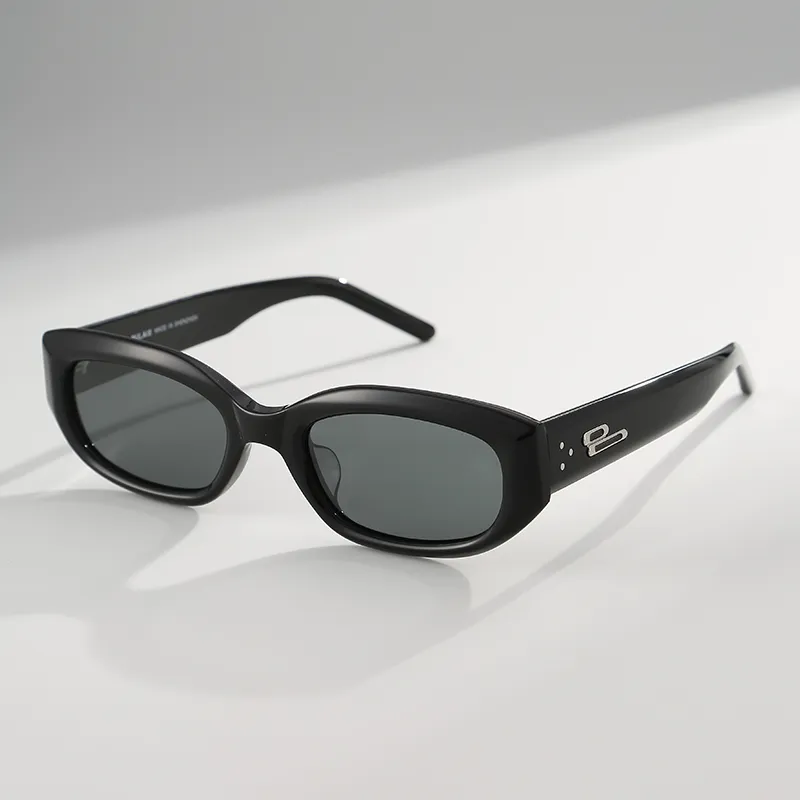 PULAIS TR/Memory Plastic Cat Eye Sunglasses Unisex-4