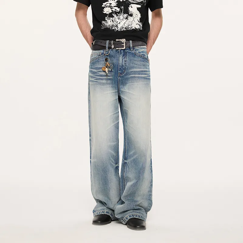 KREATE Jeans Unisex Washed Blue-3
