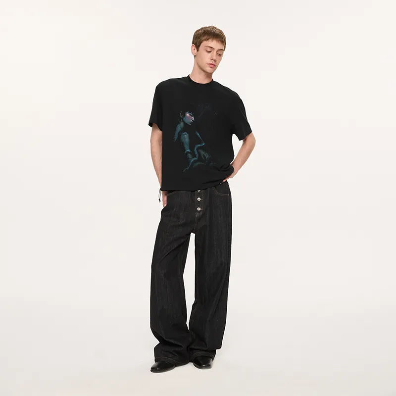 KREATE T Shirts Unisex Black-3