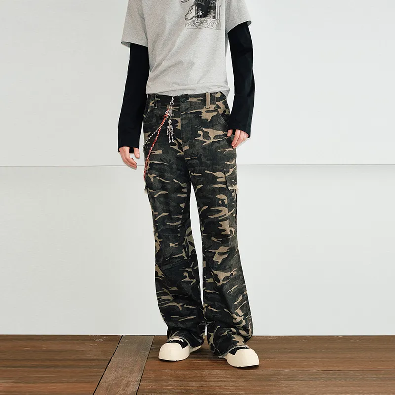 KREATE Cargo Pants Unisex Camouflage-2