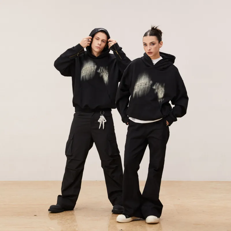 KREATE Casual Pants Unisex Black-4