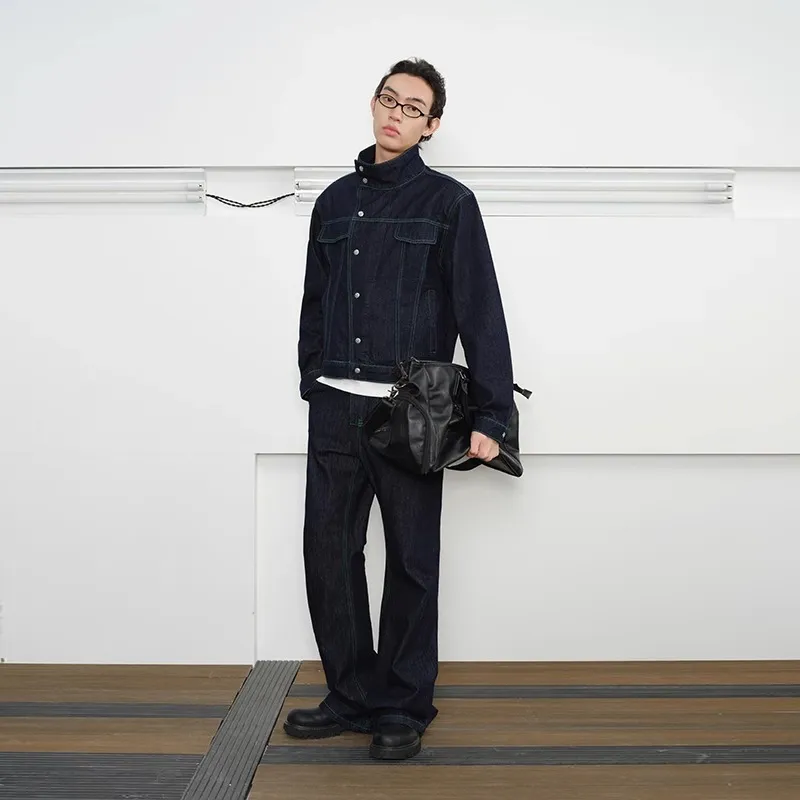 KREATE BOXY Cut Series Denim Jacket Unisex-3