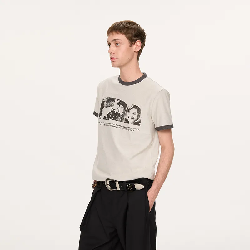 KREATE T Shirts Unisex Light Gray-3