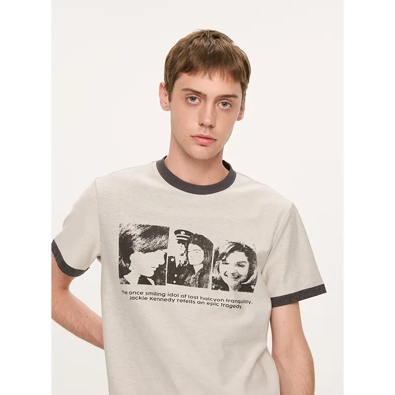 KREATE T Shirts Unisex Light Gray-5