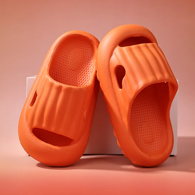 XMISTUO Kids' Slippers Summer Girls Slip Resistant Soft Sole Indoor Home Bathroom Waterproof Children's Slippers-8