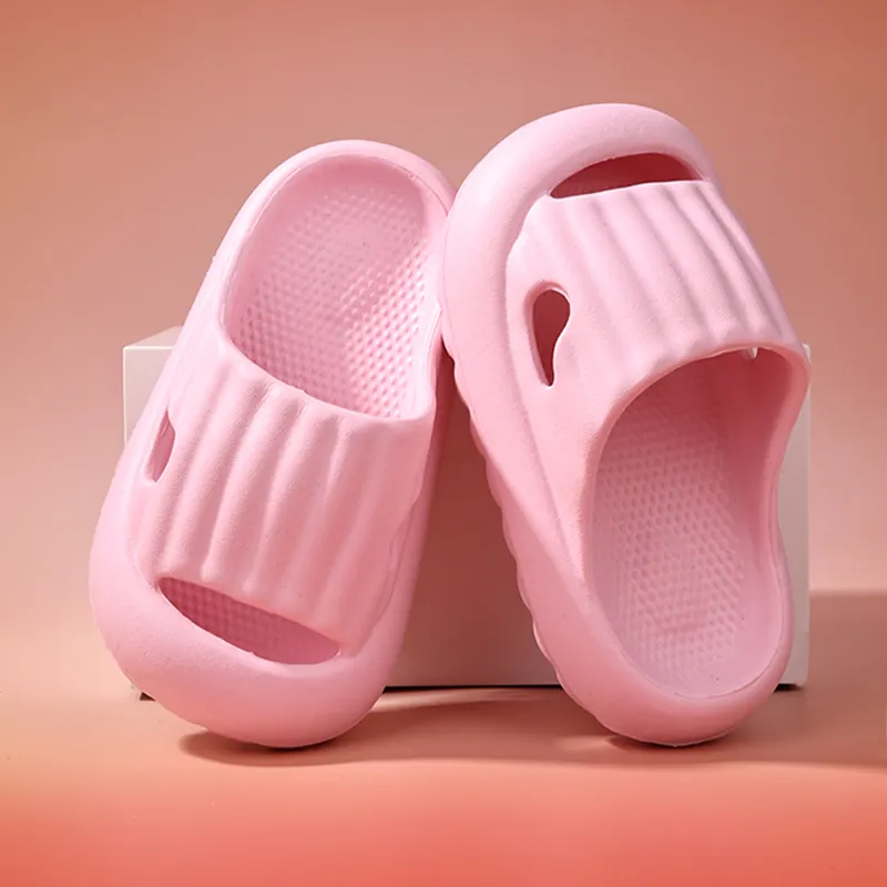 XMISTUO Kids' Slippers Summer Girls Slip Resistant Soft Sole Indoor Home Bathroom Waterproof Children's Slippers-18
