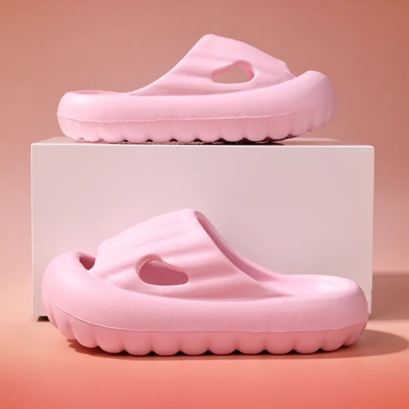 XMISTUO Kids' Slippers Summer Girls Slip Resistant Soft Sole Indoor Home Bathroom Waterproof Children's Slippers-19