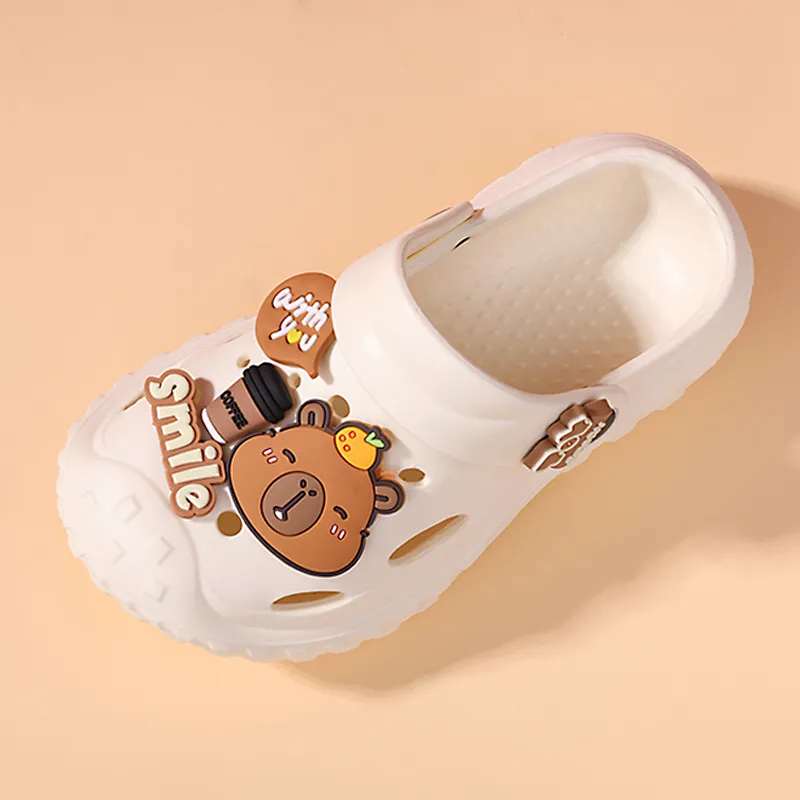 XMISTUO Capybara Women's Summer Platform Parent Child Slippers Cartoon Slip Resistant Home Slippers-17