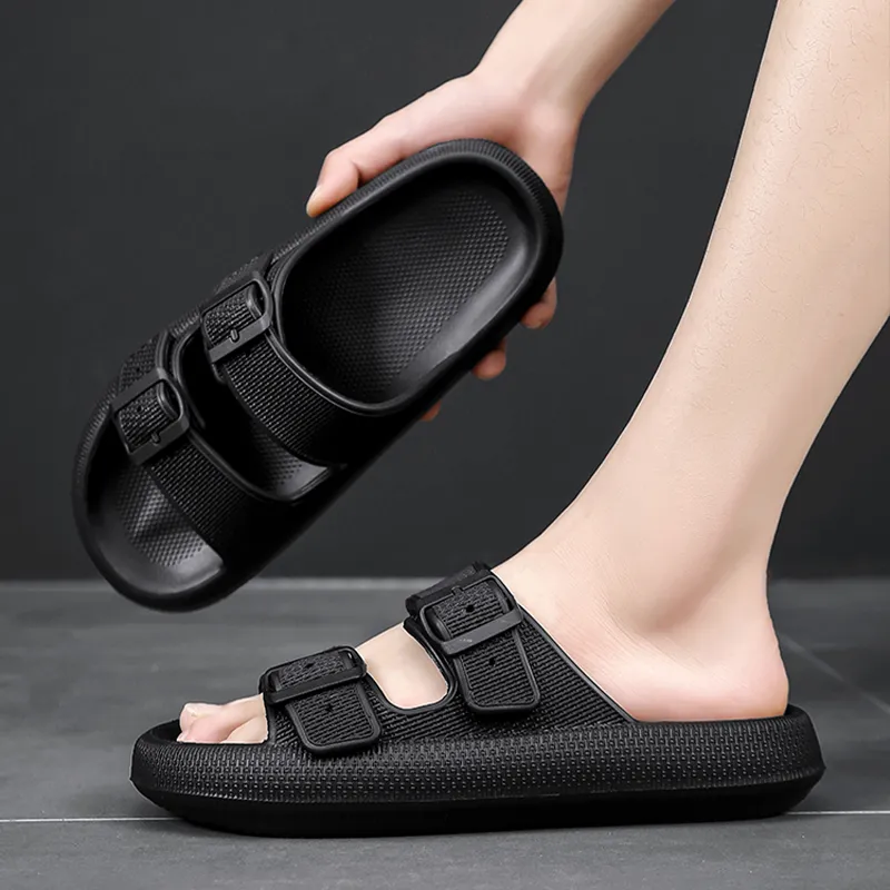 XMISTUO EVA Cut-Out Slide Slippers Unisex-2