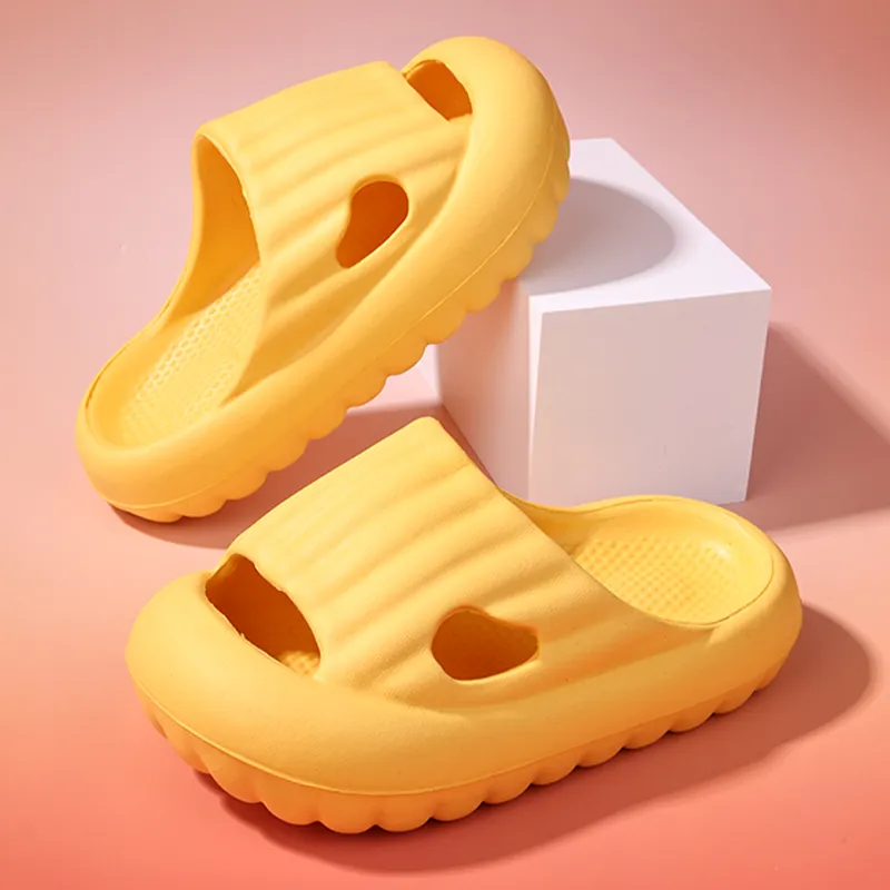XMISTUO Kids' Slippers Summer Girls Slip Resistant Soft Sole Indoor Home Bathroom Waterproof Children's Slippers-12