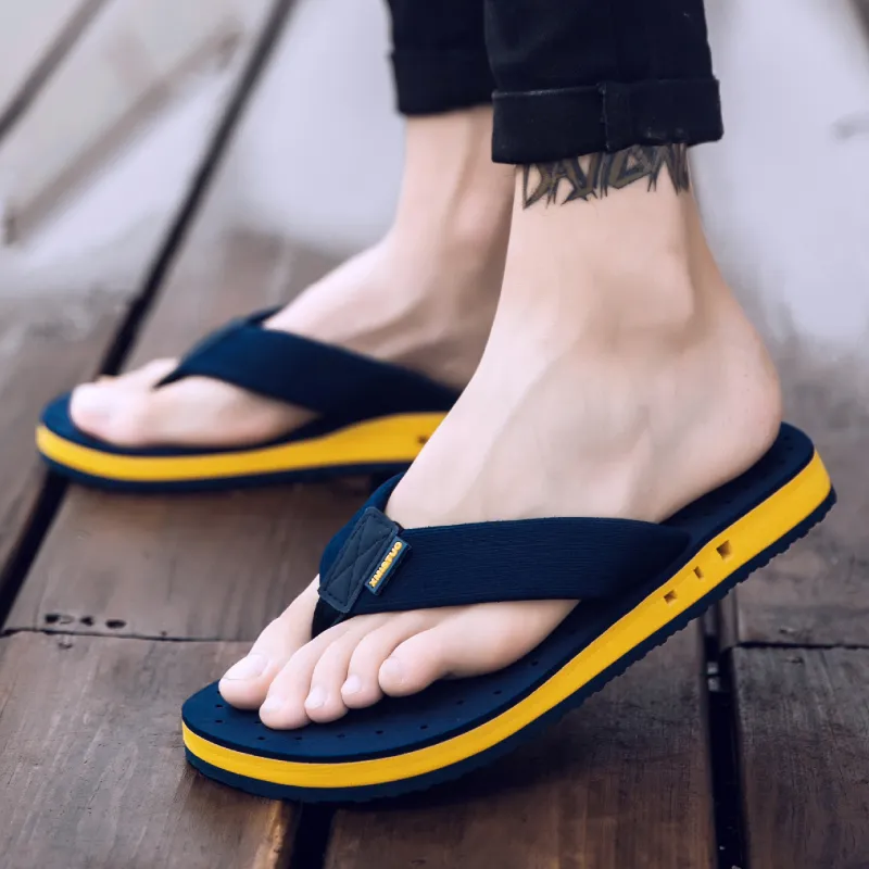 XMISTUO Rubber Sole Quick Drying Slip Resistant Abrasion Resistant Quiet Flip Flops Unisex-15
