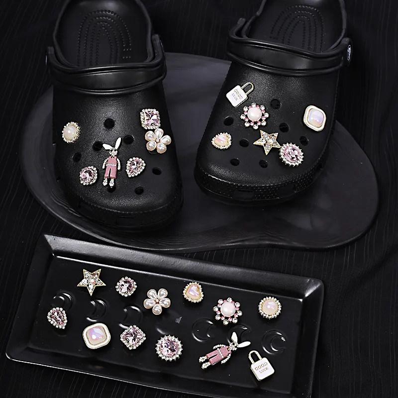 XMISTUO Metal Shoe Flower Women's-1