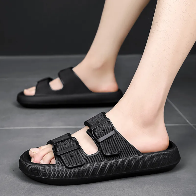XMISTUO EVA Cut-Out Slide Slippers Unisex-4