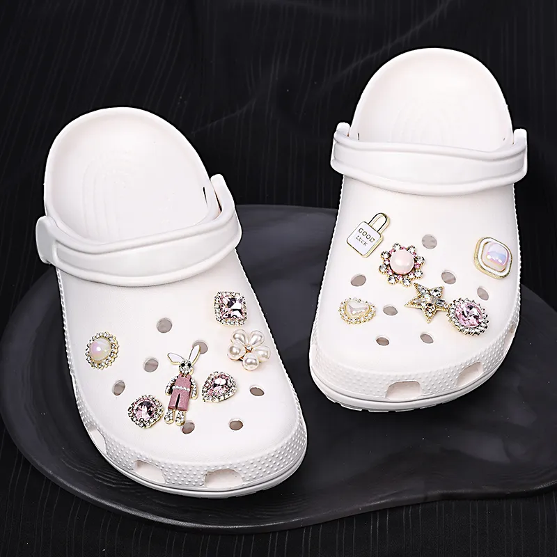 XMISTUO Metal Shoe Flower Women's-4