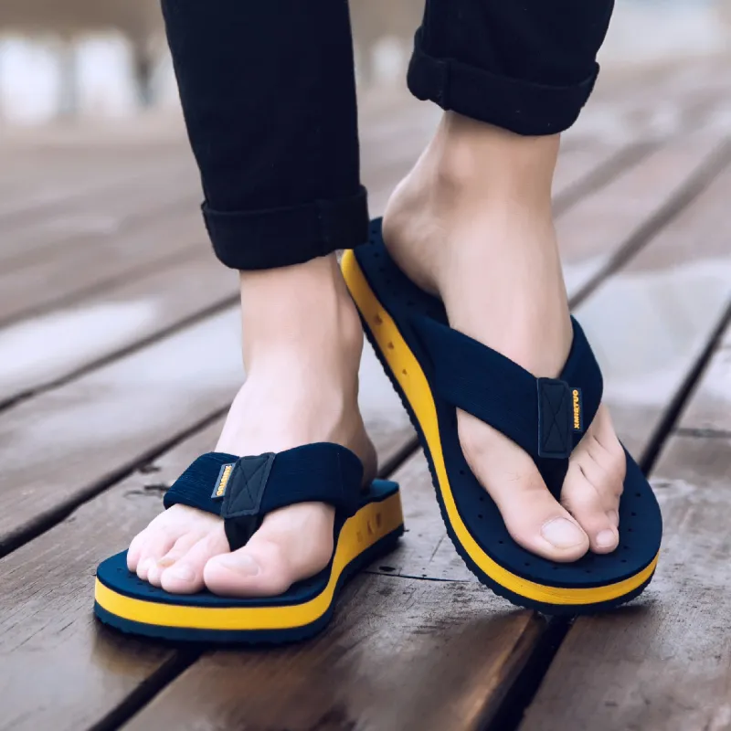 XMISTUO Rubber Sole Quick Drying Slip Resistant Abrasion Resistant Quiet Flip Flops Unisex-17