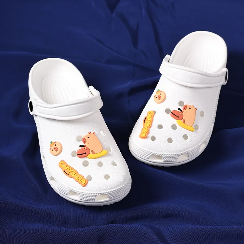 XMISTUO Drip Molded Cartoon Soft And Adorable Detachable Creative Shoe Charm Women's-3