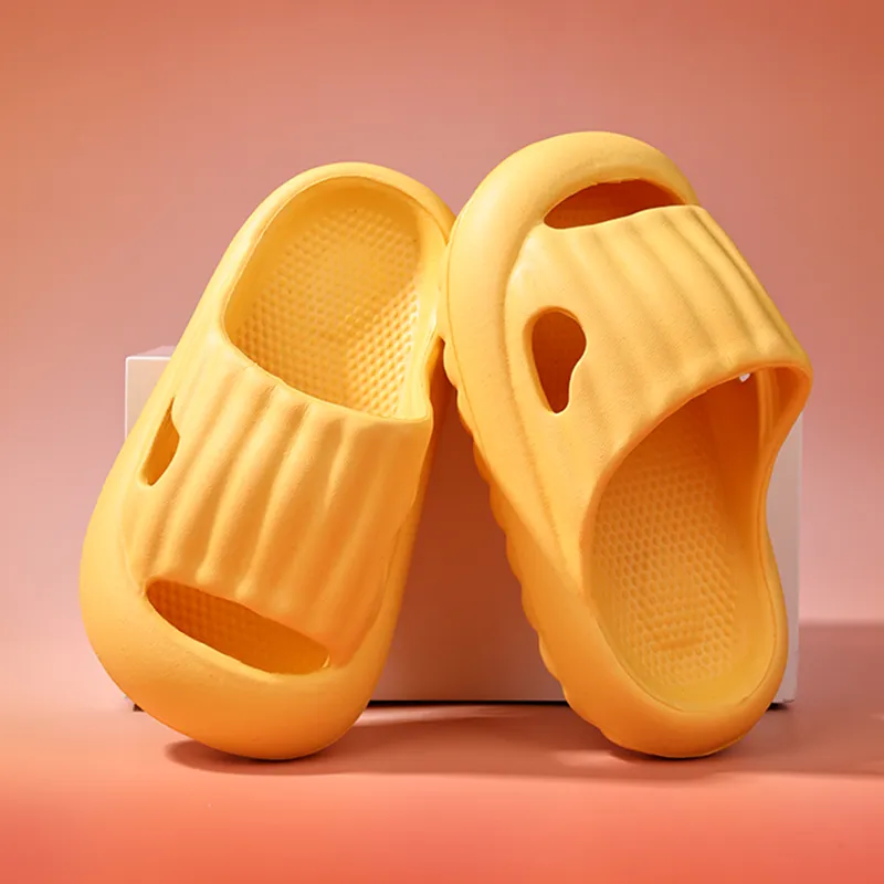 XMISTUO Kids' Slippers Summer Girls Slip Resistant Soft Sole Indoor Home Bathroom Waterproof Children's Slippers-13