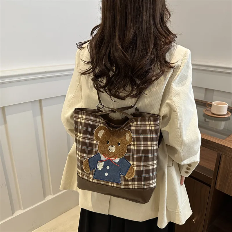 FEO Canvas Bag Shoulder Bag Women's Multicolor-12