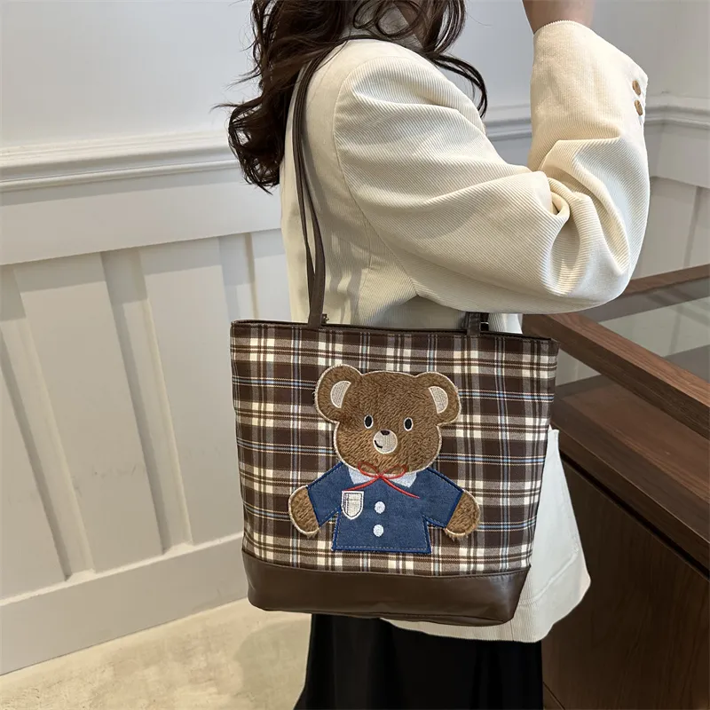 FEO Canvas Bag Shoulder Bag Women's Multicolor-13