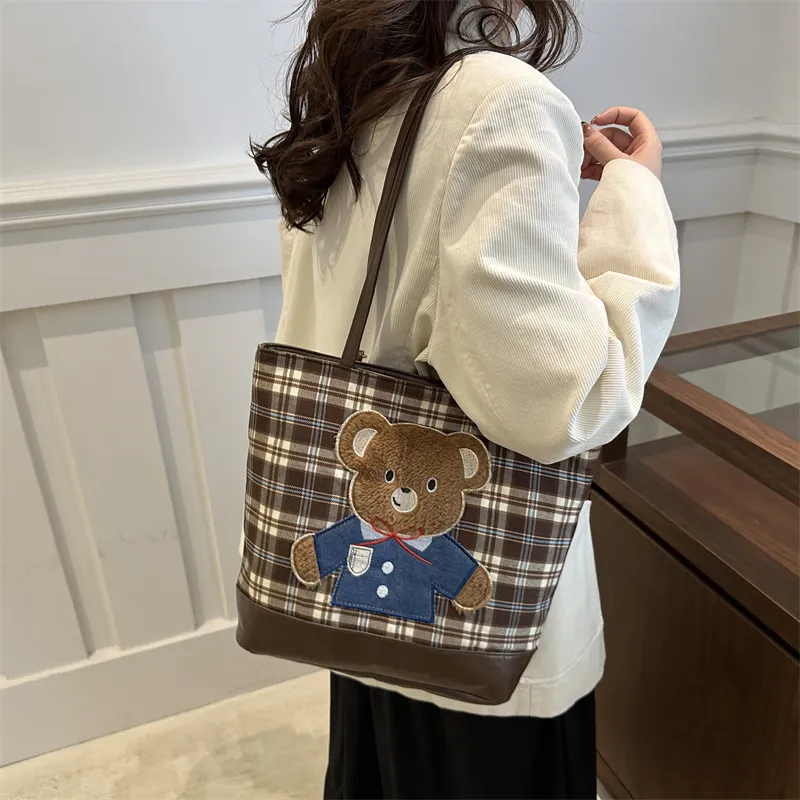 FEO Canvas Bag Shoulder Bag Women's Multicolor-11