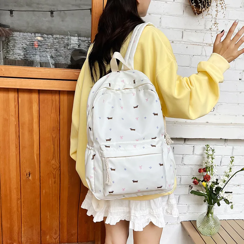 FEO Nylon Backpack Women's Multicolor-7