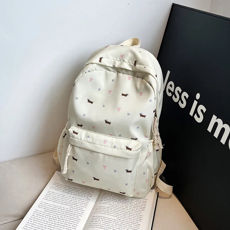 FEO Nylon Backpack Women's Multicolor-5