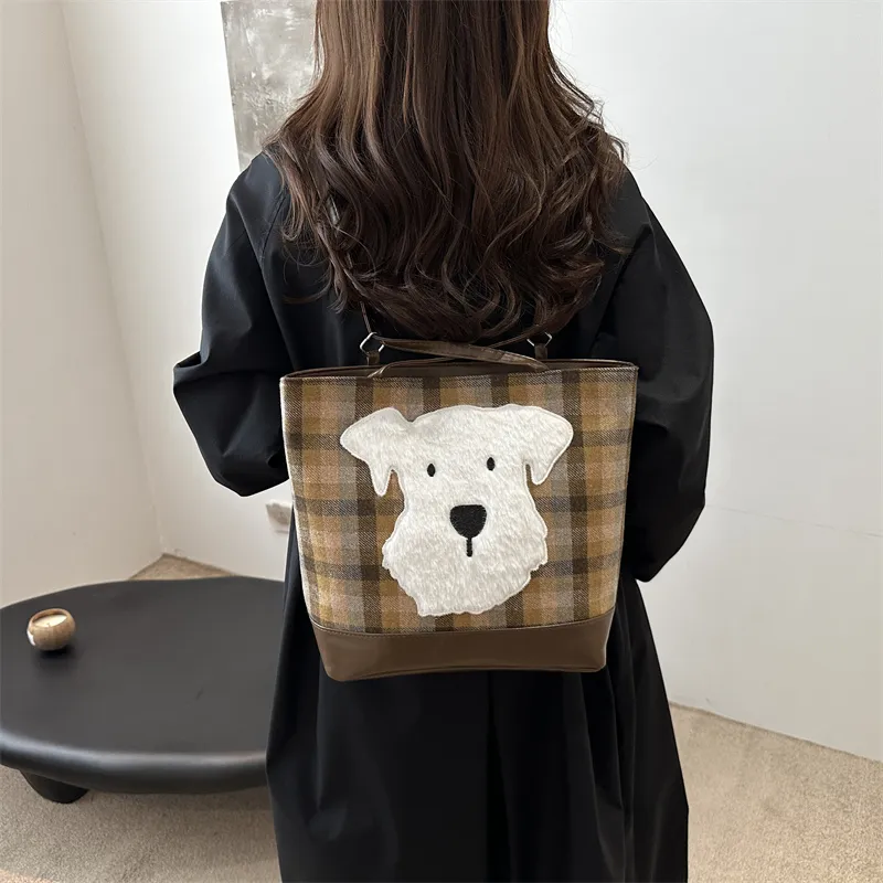 FEO Canvas Bag Shoulder Bag Women's Multicolor-6