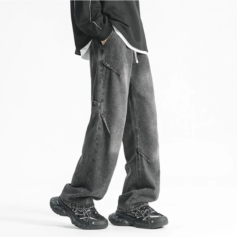 David Bakken Jeans Unisex Black Gray-5
