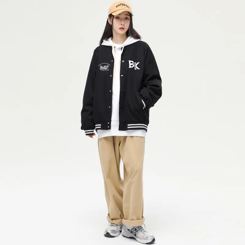 David Bakken x DAOMEIXIONG LIANMINGKUAN Baseball Jacket Unisex-4