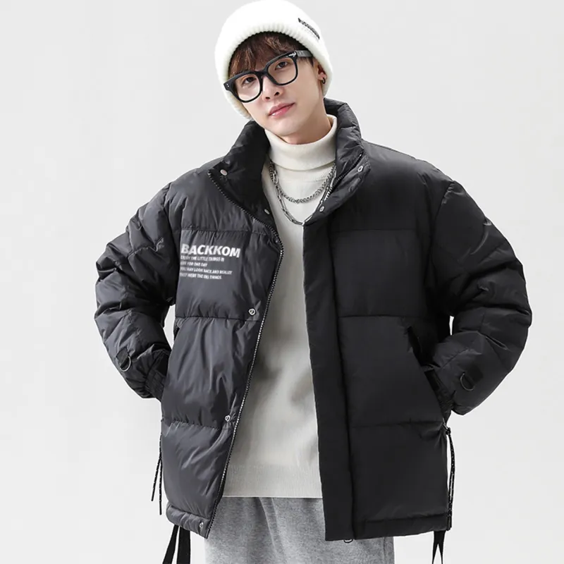 David Bakken Down Jacket Unisex Black-2