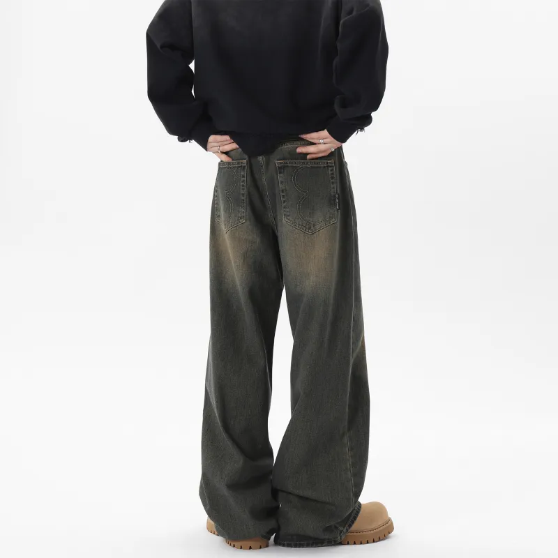 David Bakken Jeans Unisex Vintage Blue-4